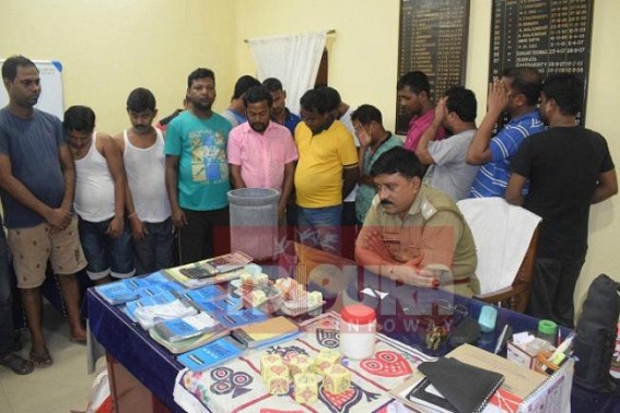 21 gamblers arrested in city, Rs. 50,000 cash seized 